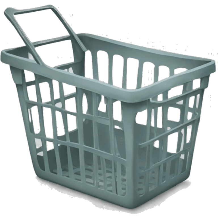 empty grocery basket emoji