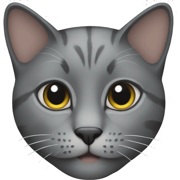 gray cat emoji