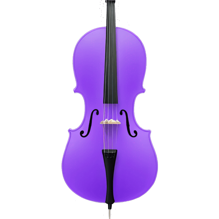 Purple Cello emoji