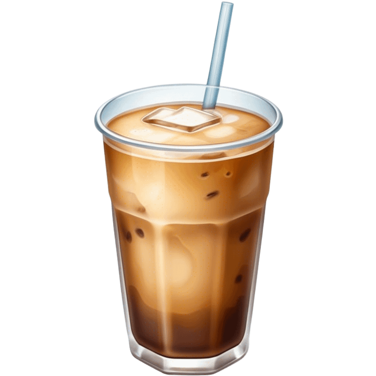 Iced coffee  emoji