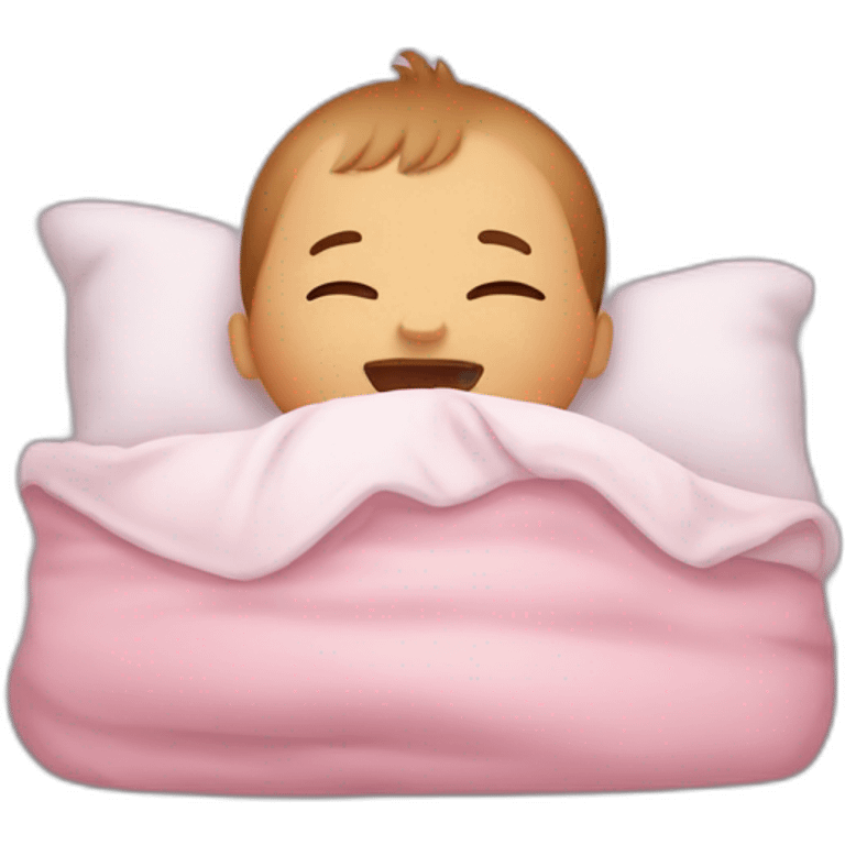 Bébé qui dort emoji