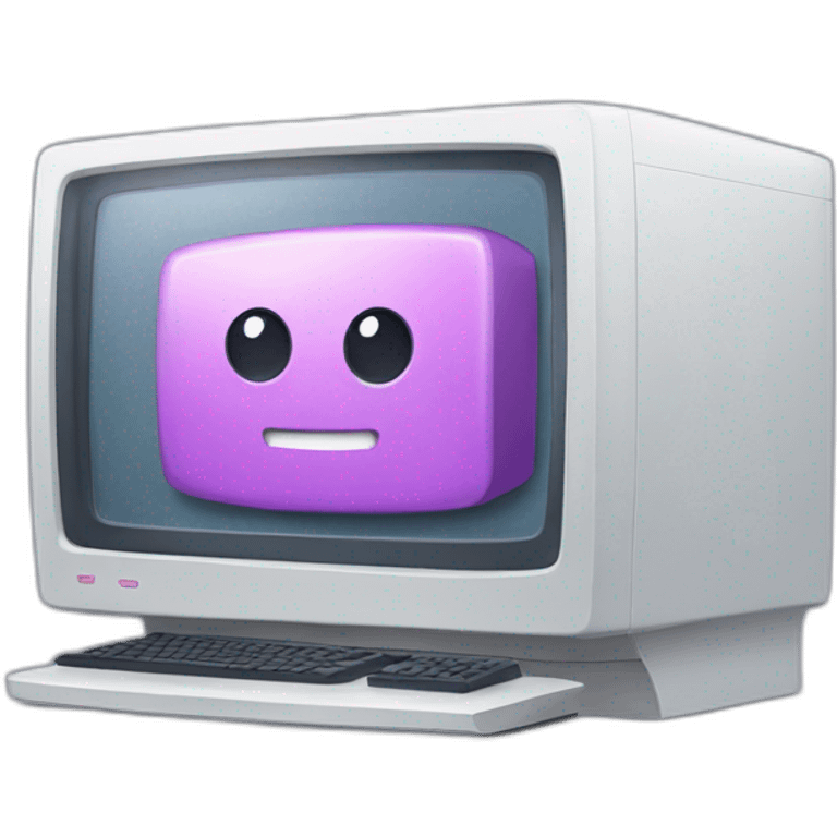 kawaii computer server emoji