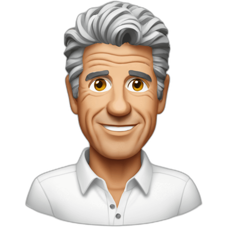 Anthony Bourdain emoji