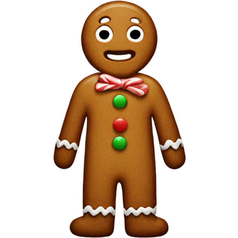 Gingerbread man  emoji