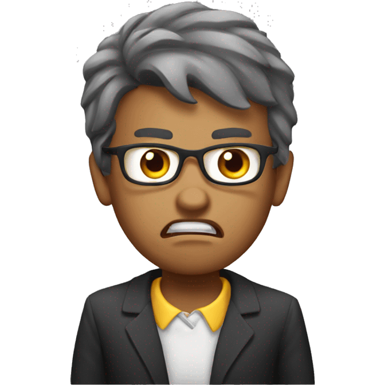 angry tutor emoji