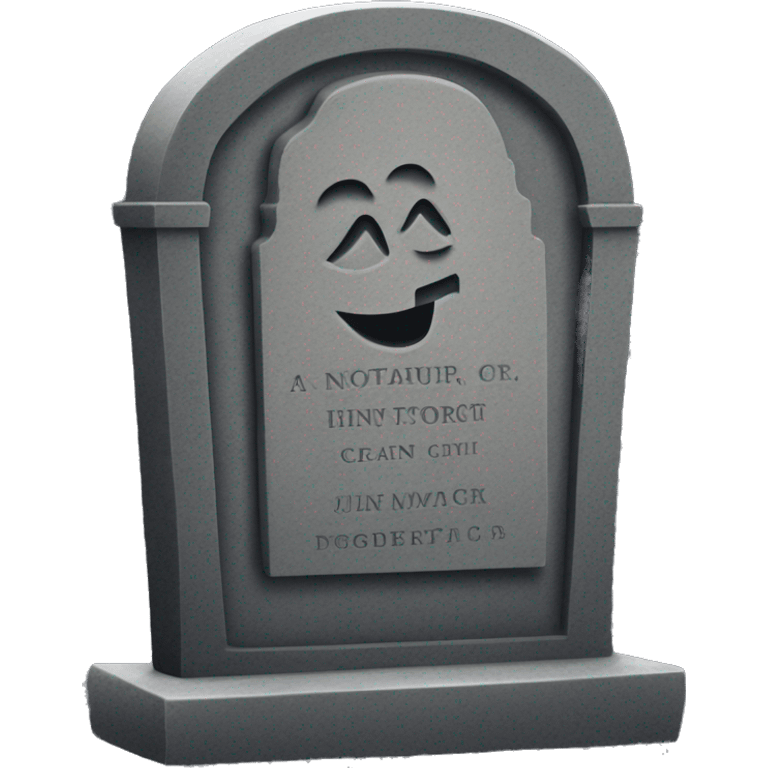 tombstone emoji