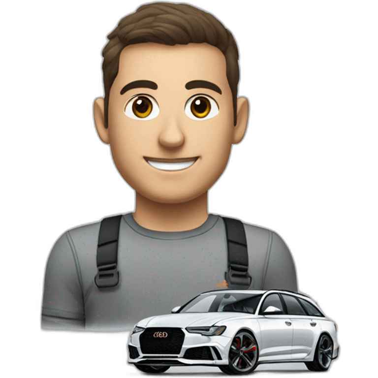 A audi rs6 emoji