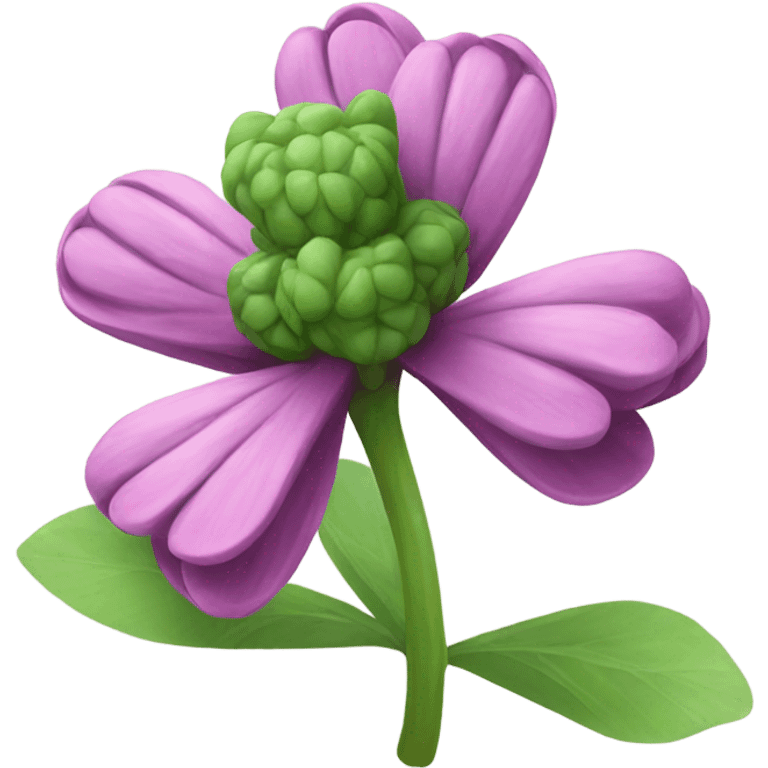 red clover emoji