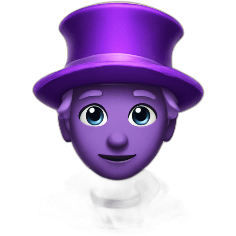 purple magic effects emoji