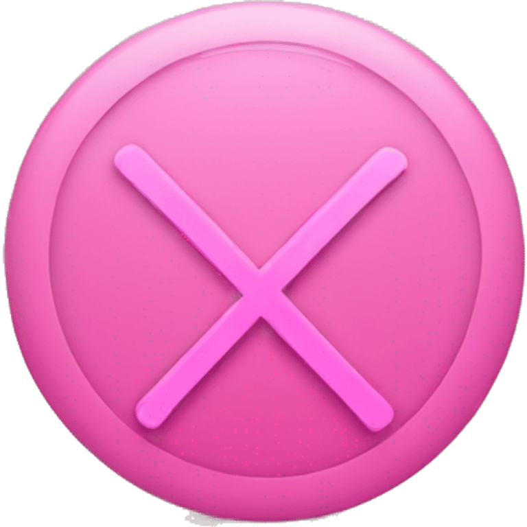 pink tick mark emoji