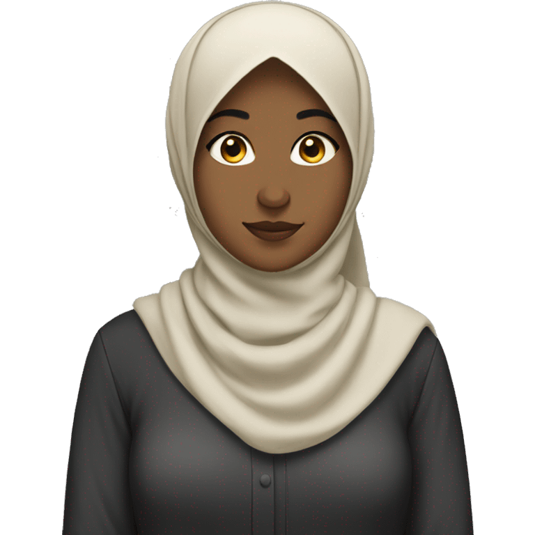 hijab girl emoji