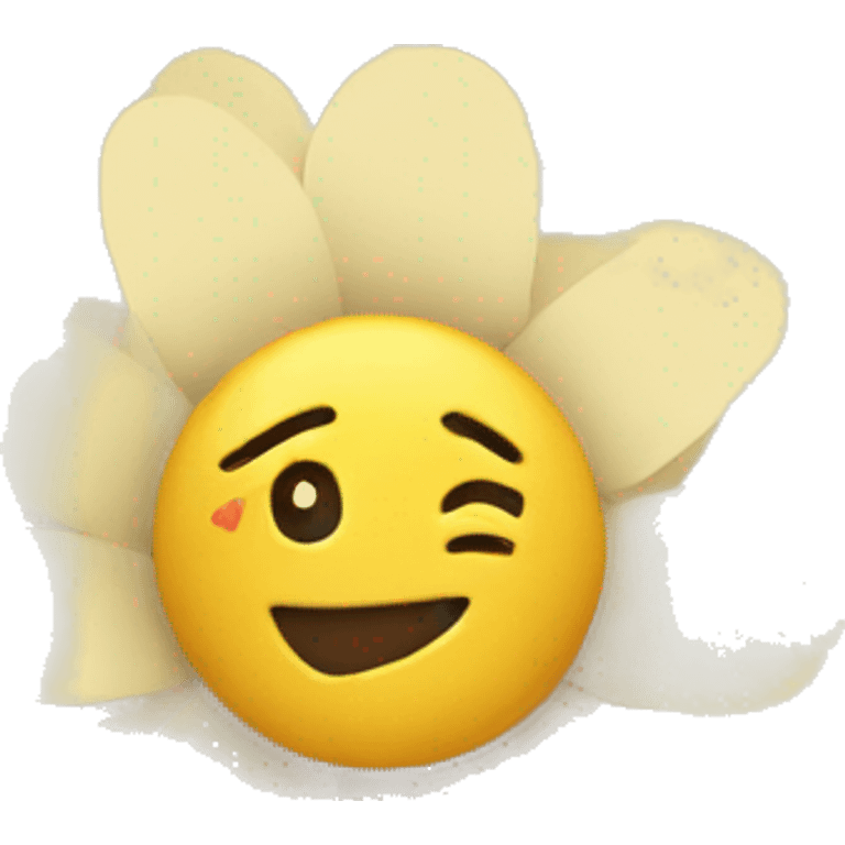 paper with flower emoji