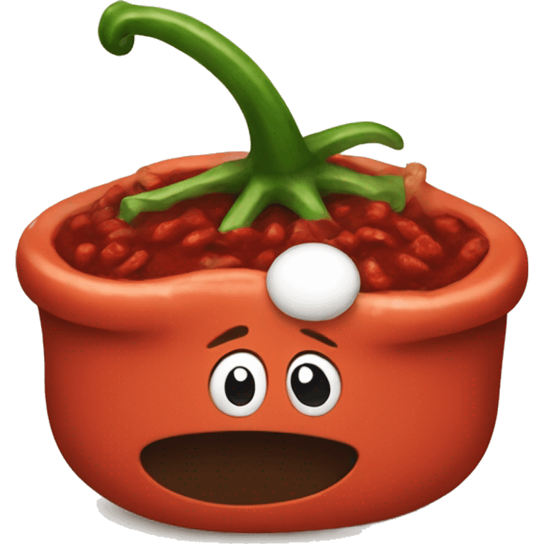 Chili bit really cute emoji