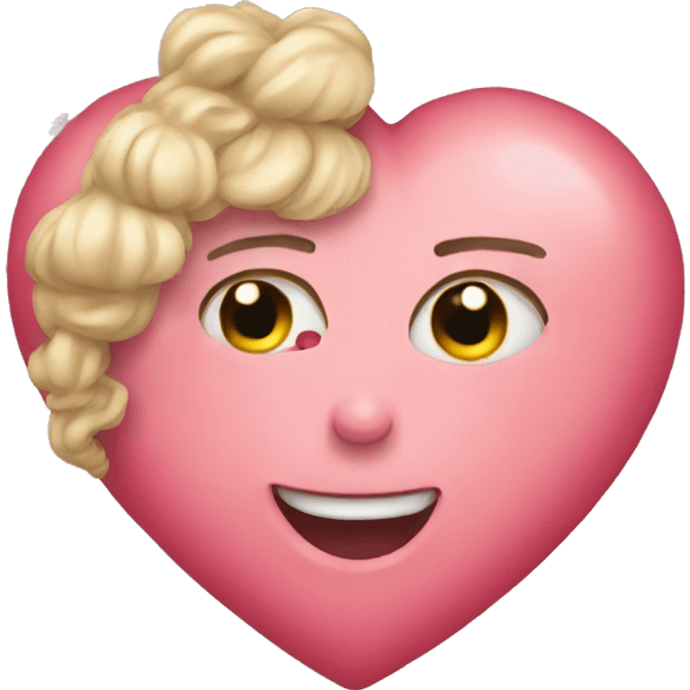 Love with love emoji