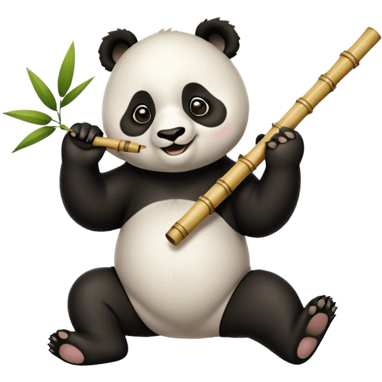 Panda dancing emoji