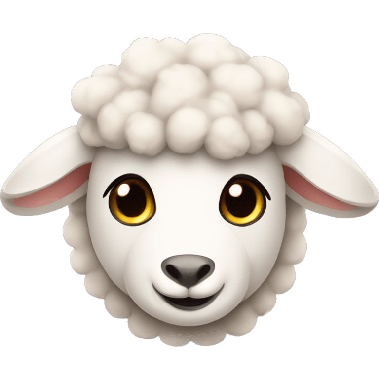 cute sheep emoji