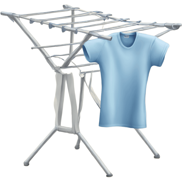 Clothes drying rack emoji