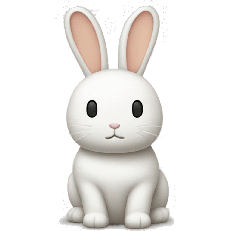 miffy all white bunny  emoji