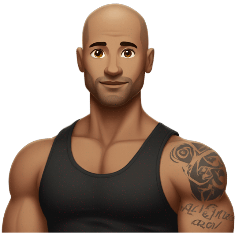 The Rock emoji