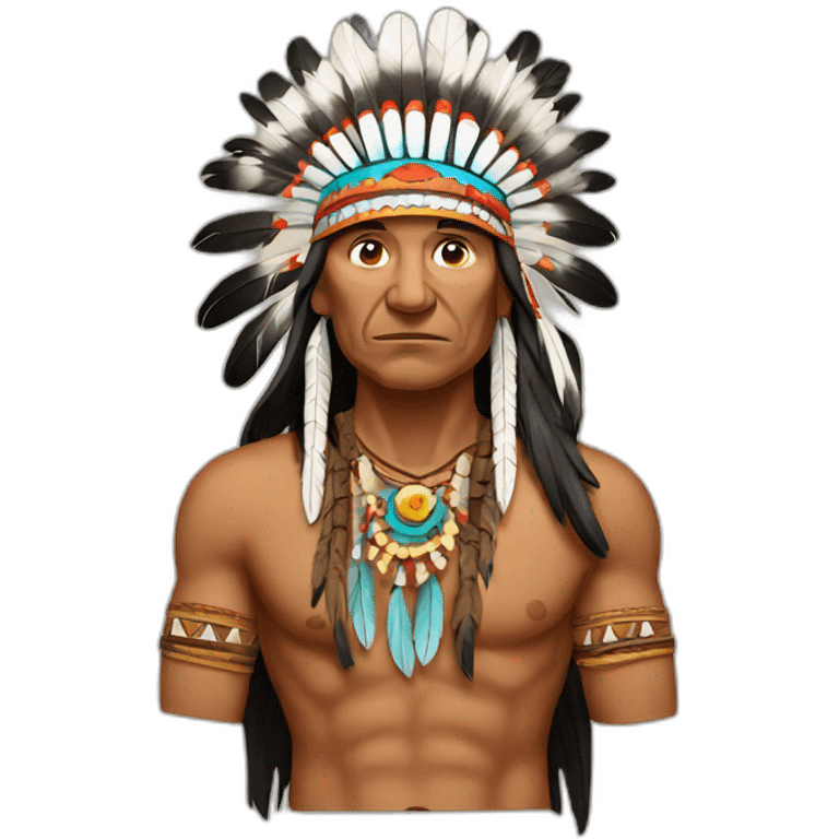 Indian chief emoji