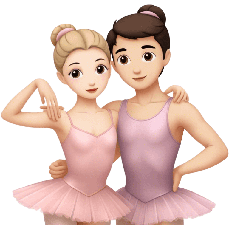 Ballet friends emoji