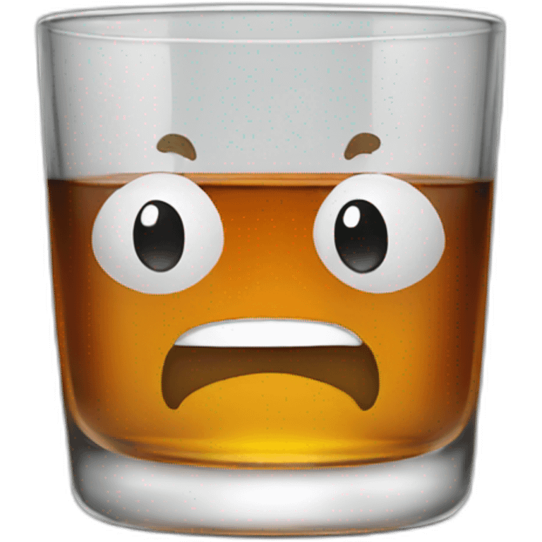 whiskey glass emoji