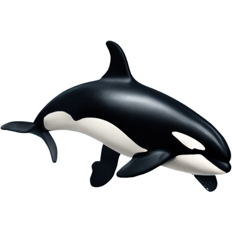 Orca jumping  emoji