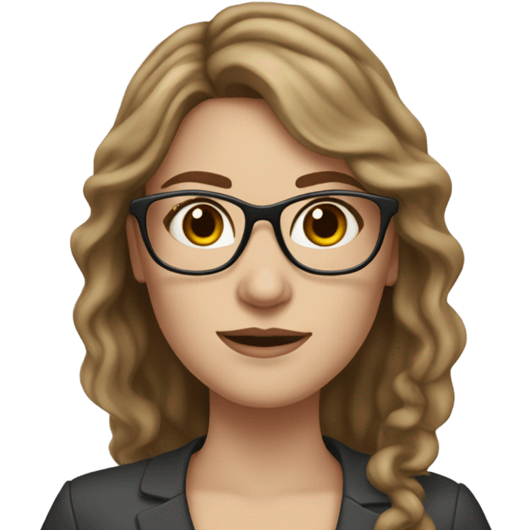 Therapist that’s looks like me. White female with long eyelashes and glasses, shoulder length wavy brown hair, and some freckles. A nose ring.   emoji