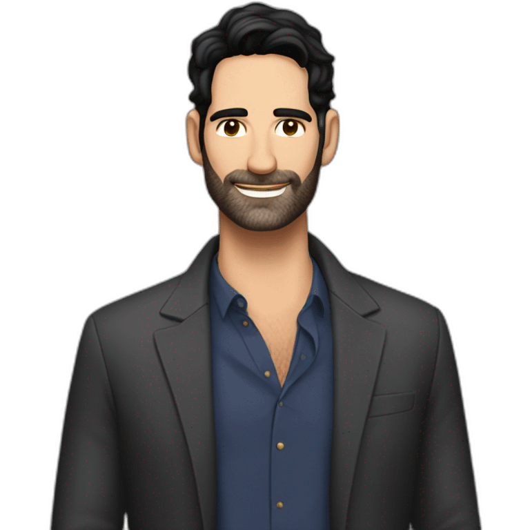 Lucifer Morningstar tom ellis emoji