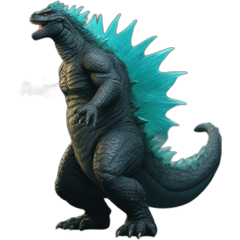 Godzilla (proportional) (realistic) (Godzilla King of the Monsters, 2019) emoji