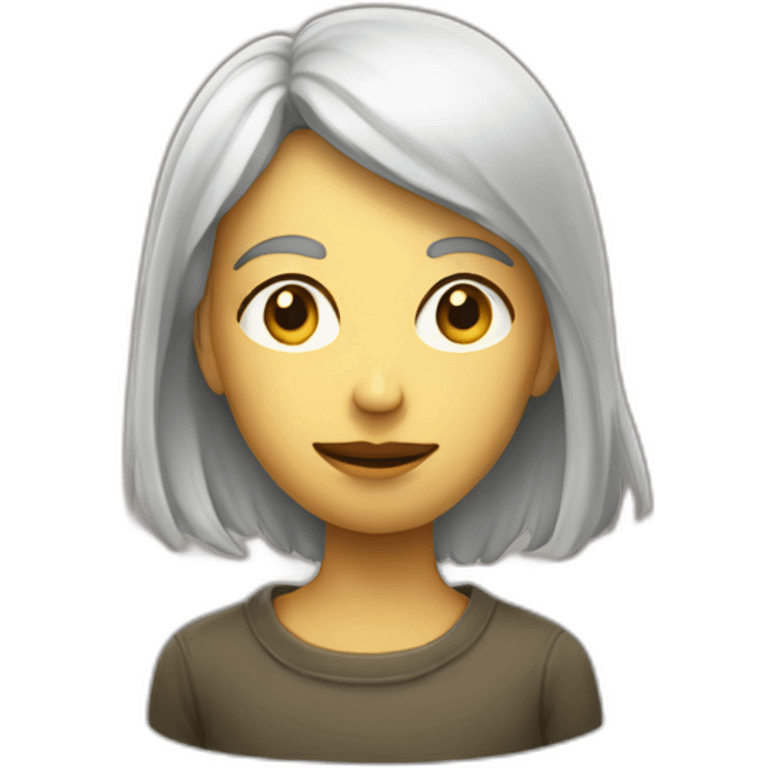 the concept of solitude emoji