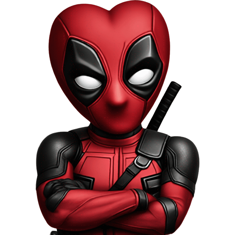 Deadpool heart  emoji