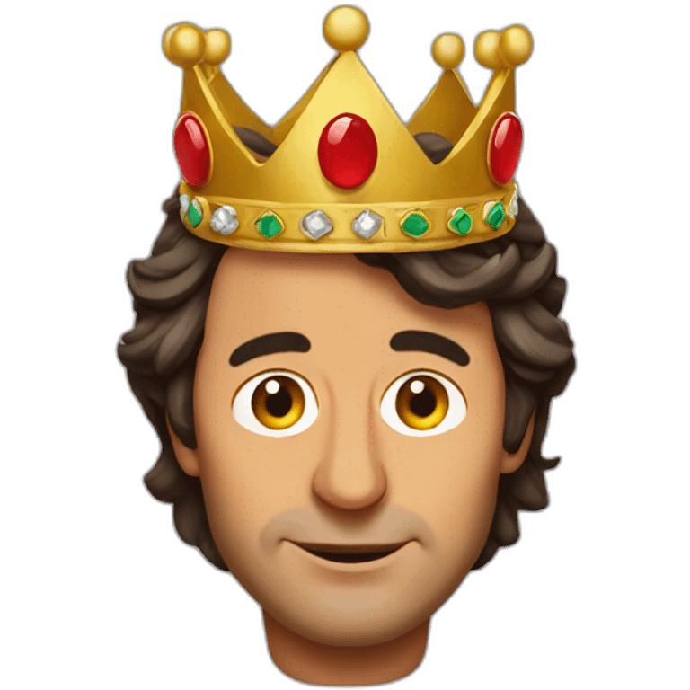 Imran Khan With Crown On His Head emoji