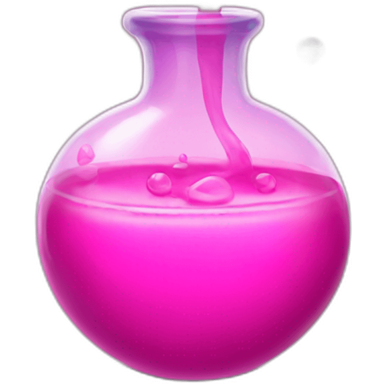 pink magic potion emoji