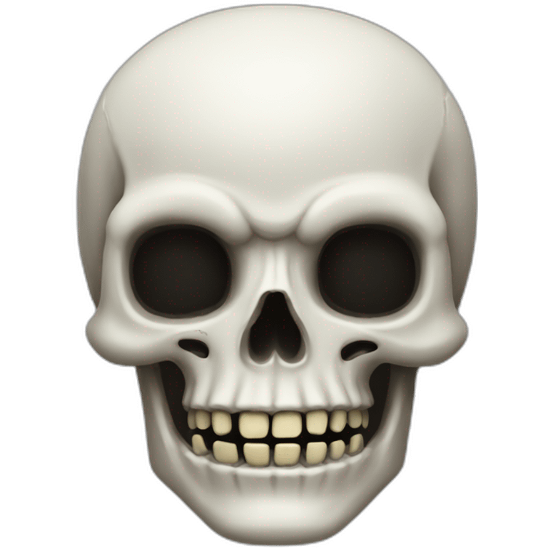 SkullAngel happy emoji