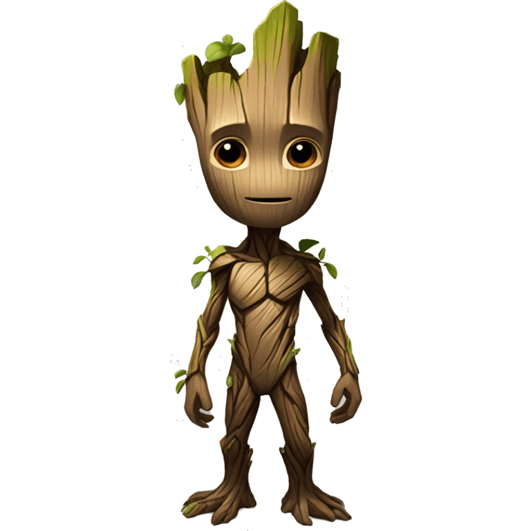 Groot full body emoji