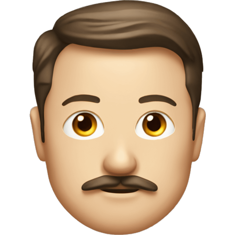 Elon Musk with moustache emoji