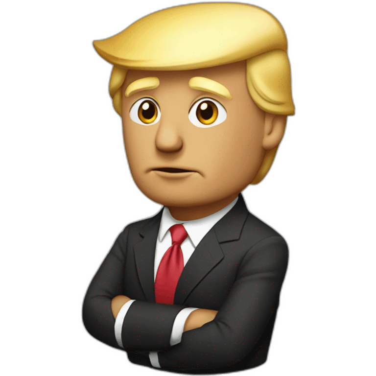 donald trump qui pète emoji