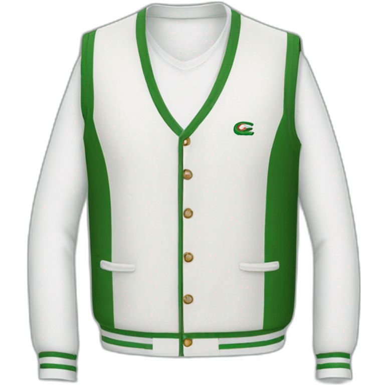 algerian guy lacoste vest emoji