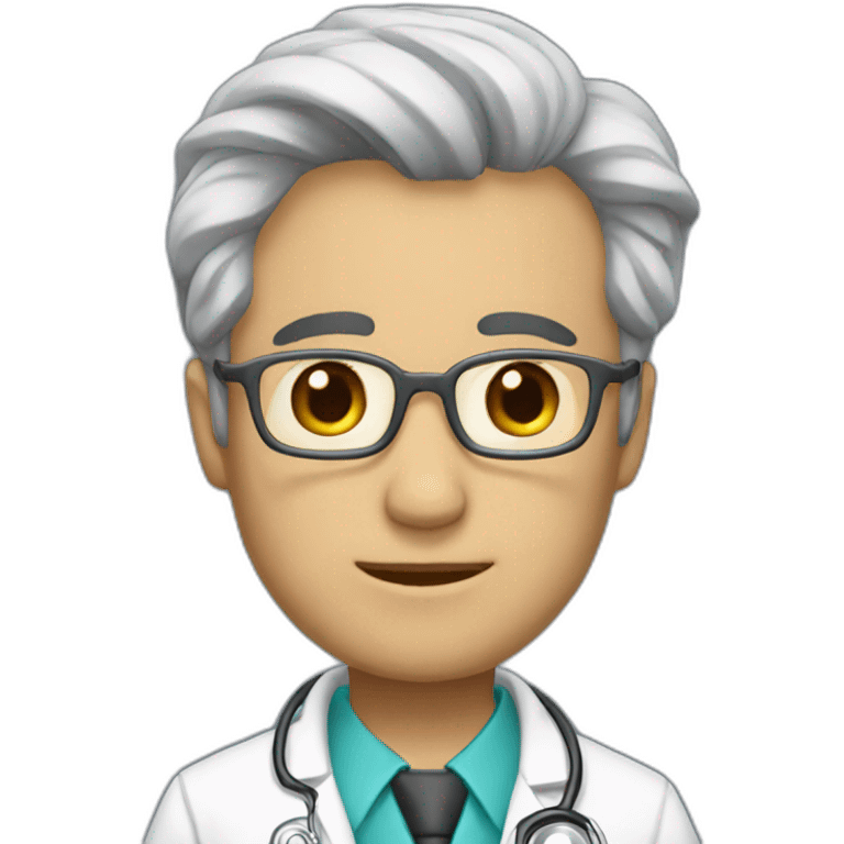 doctor con dudas emoji