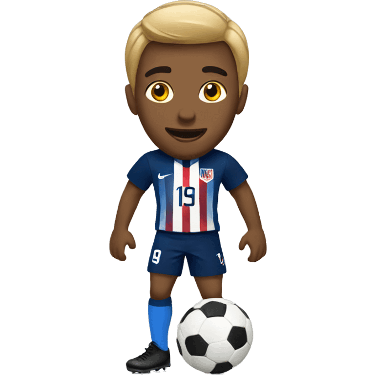 USA soccer emoji