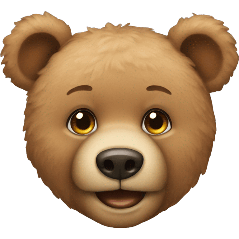 Teddy bear emoji