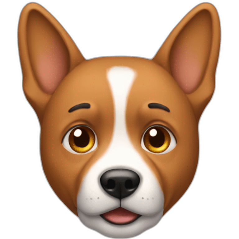 Man with dog ear emoji