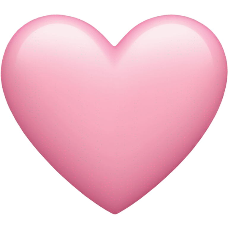 corazón rosa pastel emoji