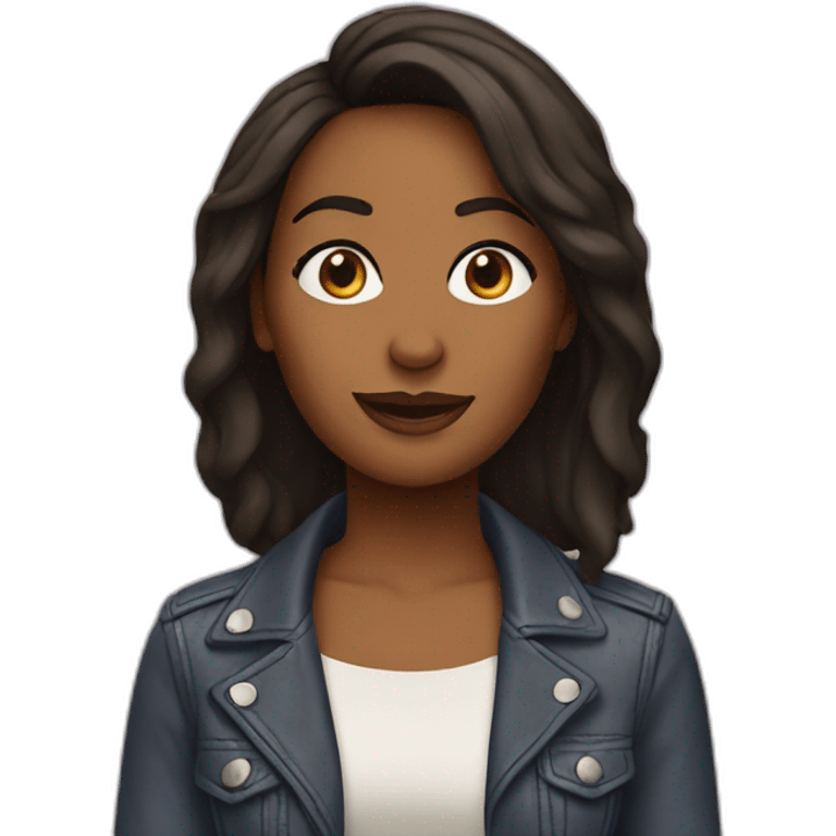 tina in los angeles emoji