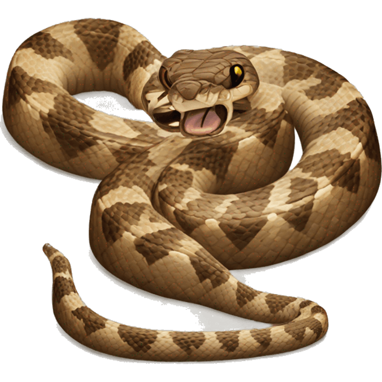 Diamondback Rattlesnake  emoji