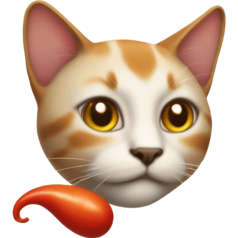 spicy cat emoji