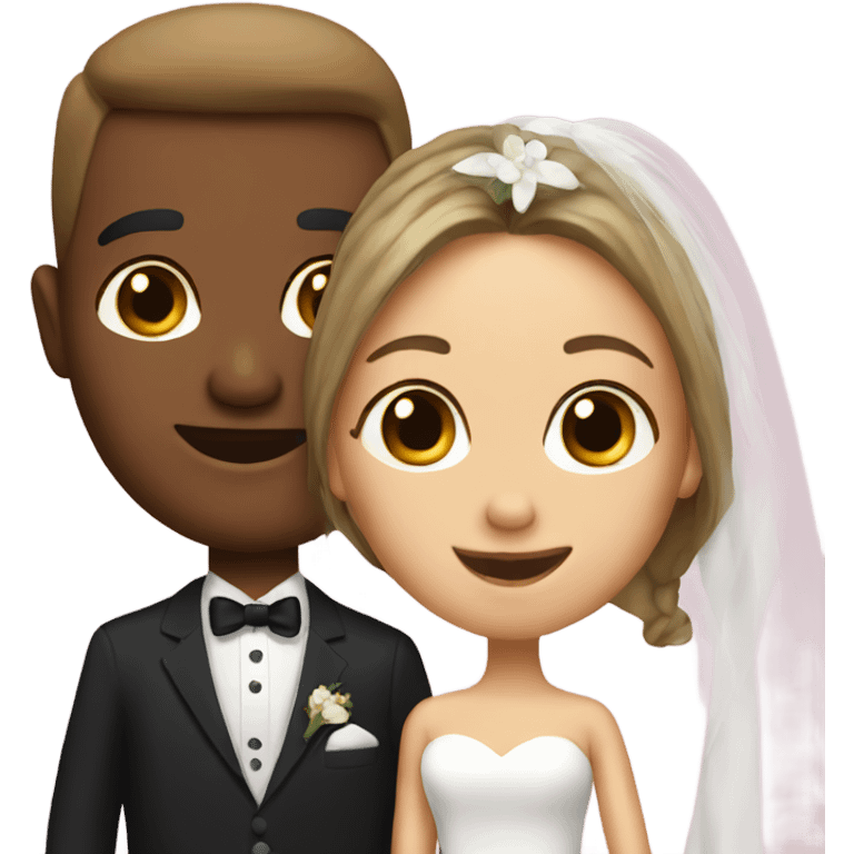 Newly married couple emoji