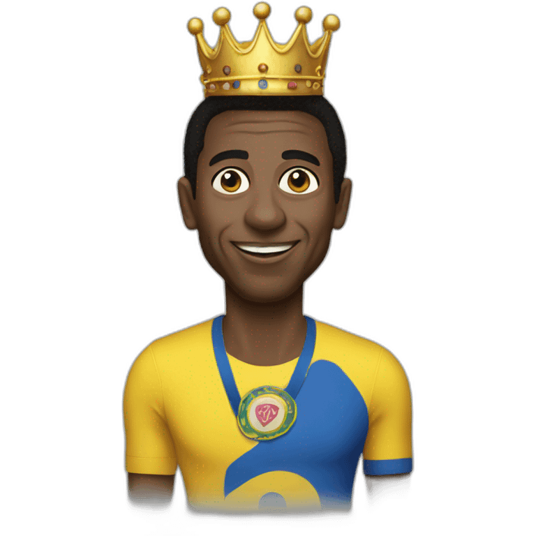 King Pelé emoji