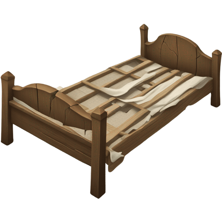 broken bed emoji